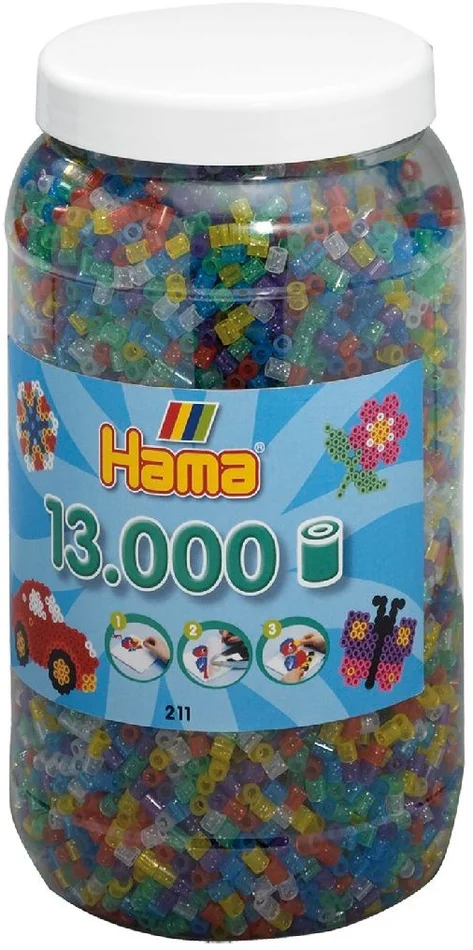 Hama 211-54 Tub 13000 Beads Mix 54