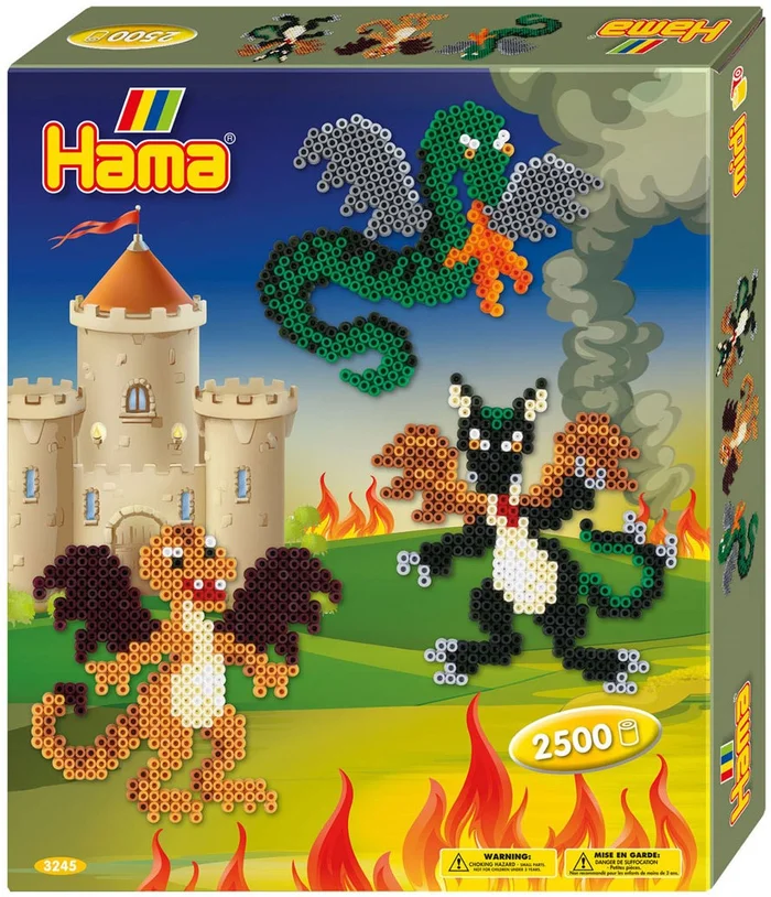 Hama 3245 Drachen 2500 Stück