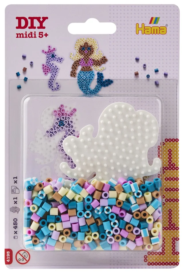 Hama Blister Meerjungfrau Midi-Bügelperlen