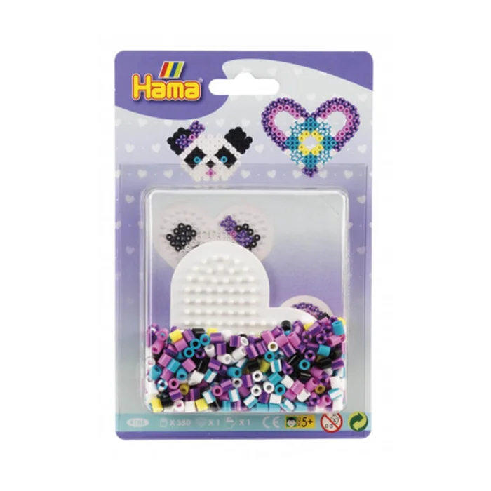 Hama Blister Pandabär Midi-Bügelperlen
