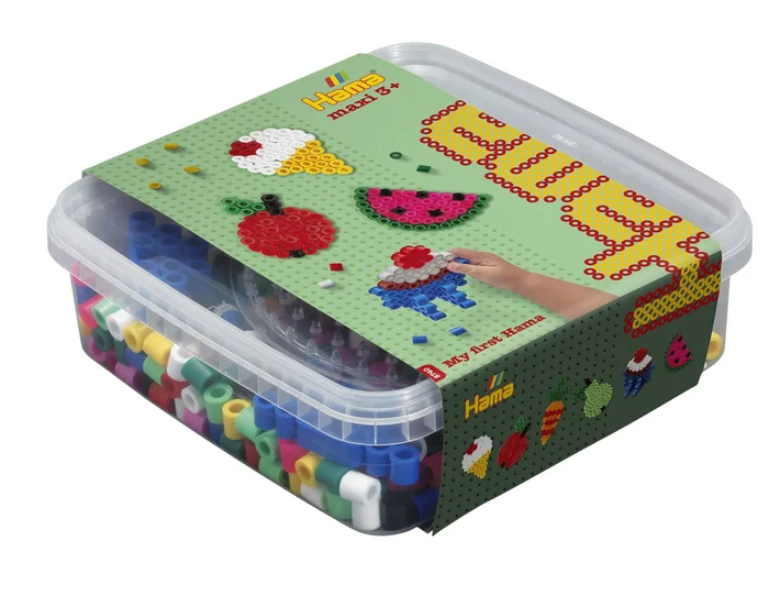 Hama Box Essen Maxi-Bügelperlen
