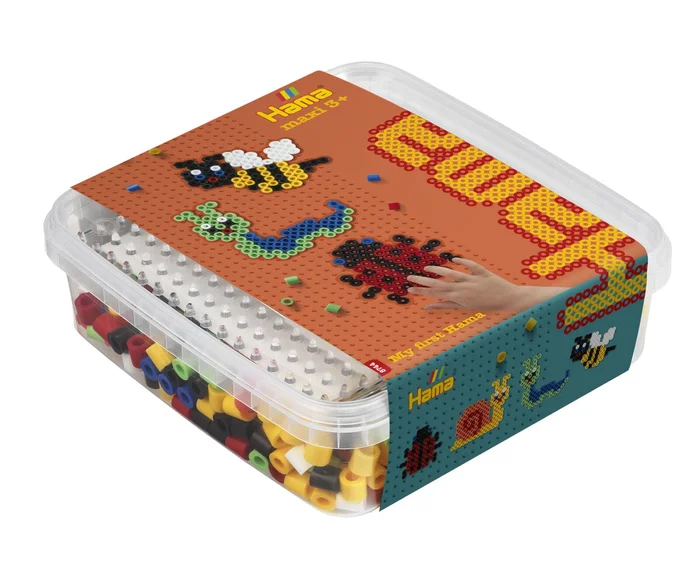 Hama Box Garten Maxi-Bügelperlen