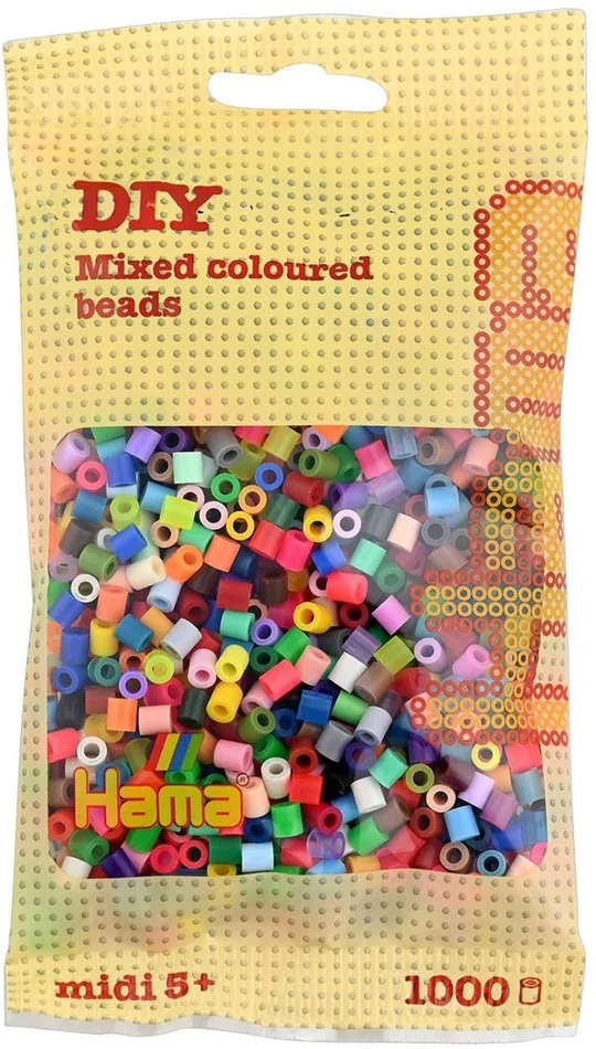 Hama Strijkkralenmix 2, 1000st.