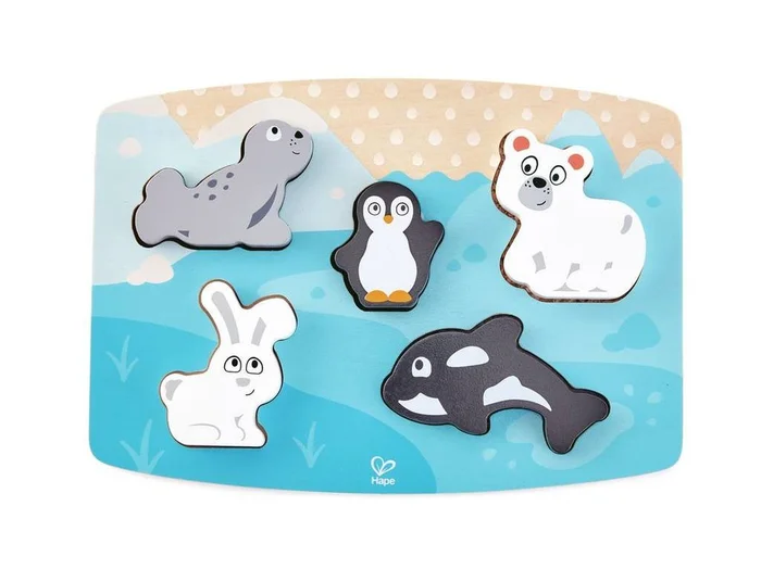 Hape – Fühlpuzzle Polartiere