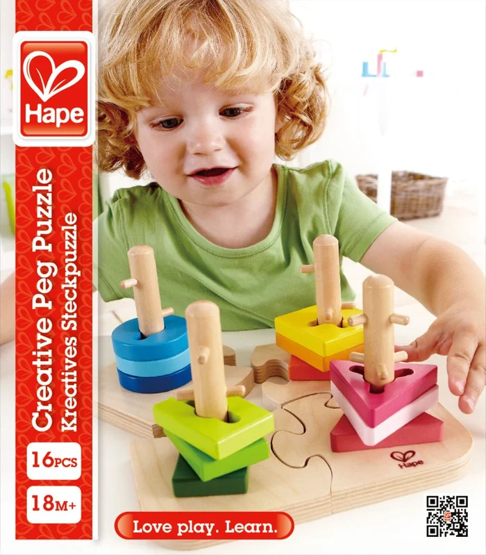 Hape – Kreatives Steckpuzzle