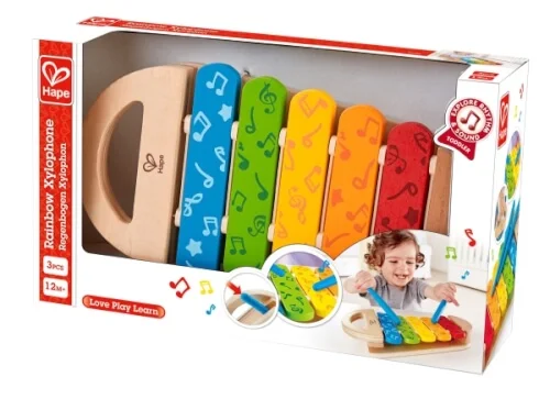 Hape – Regenbogen Xylophon