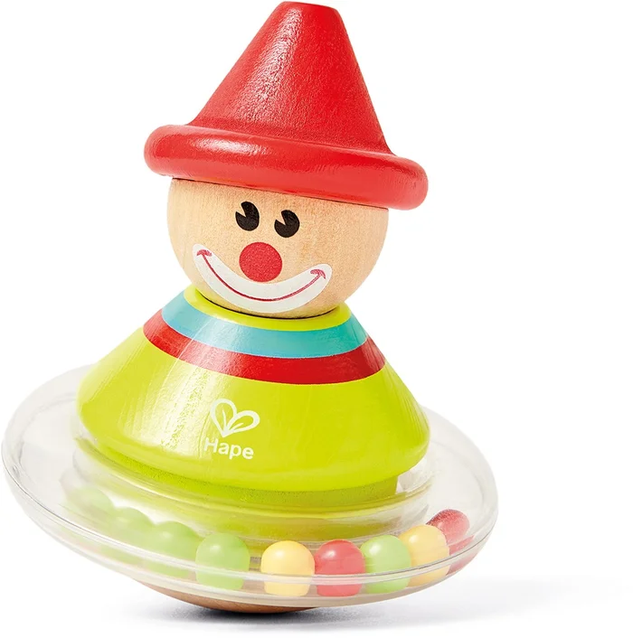 Hape E0015 Roly-Poly Toy (Multi-Colour) Wackel-Ralph-Stehaufmännchen