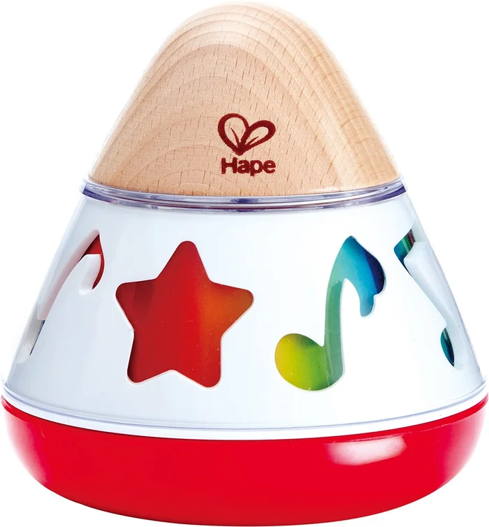 Hape E0332 – Musikkreisel mit beruhigenden Klängen, Spieluhr, ab Geburt
