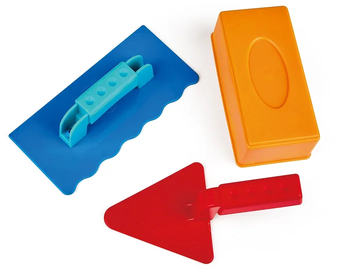Hape E4064 – Maurermeister-Set, Strandspielzeug/Sandspielzeug, mehrfarbig