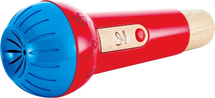 Hape Echomikrofon | Batterieloses Stimmverstärker-Mikrofon für Kinder ab 1 Jahr