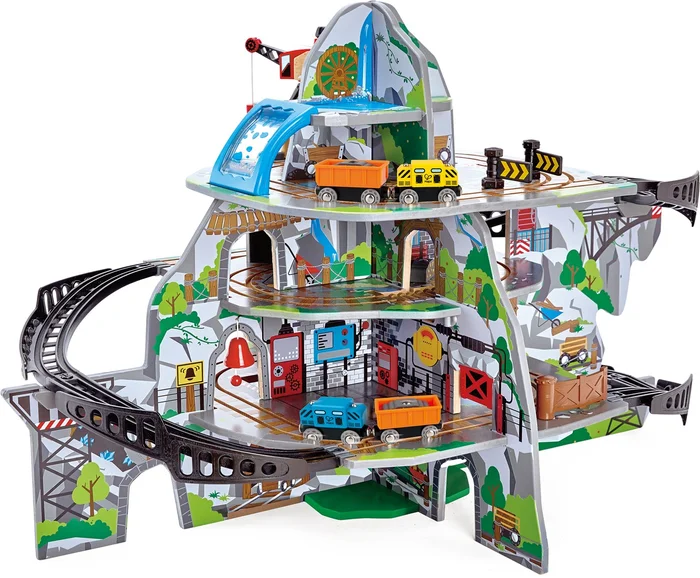 Hape Holz Eisenbahn Riesige Bergmine
