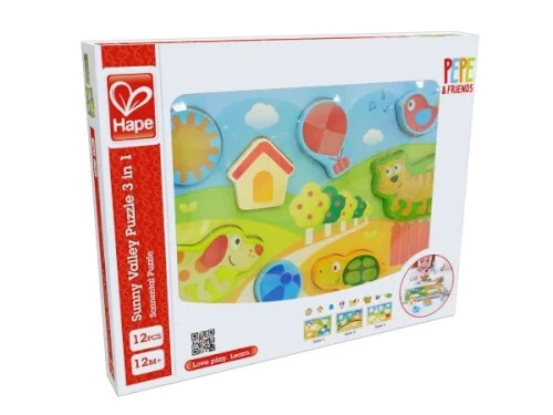 Hape Pepe & Friends – Sonnental Puzzle