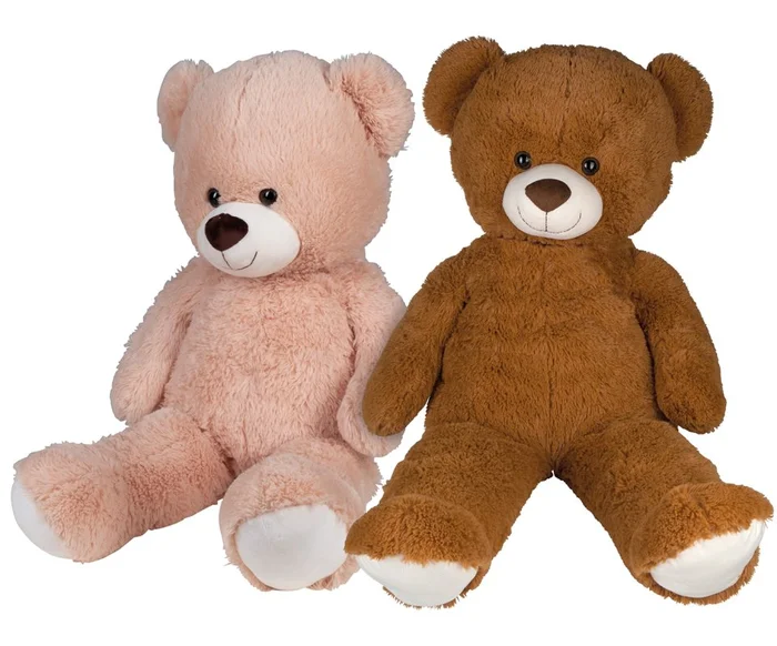 Happy People – Riesenteddy, braun/beige,100 cm, sortiert