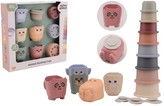 Happy World Happy World Stapeleimer aus Bio-Kunststoff 22287