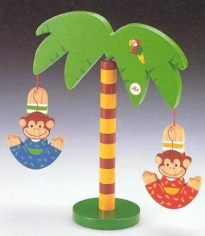 Harlekijn Bananen-Bogo-Karussell ohne Musik