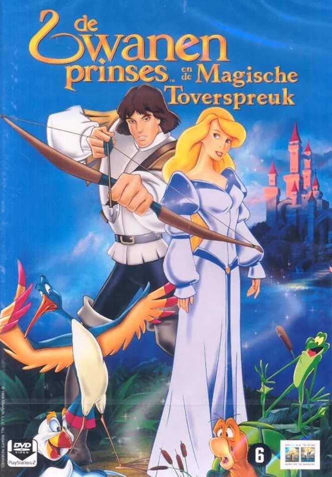 Harlekijn DVD De Zwanenprinses. deel 3. 6+