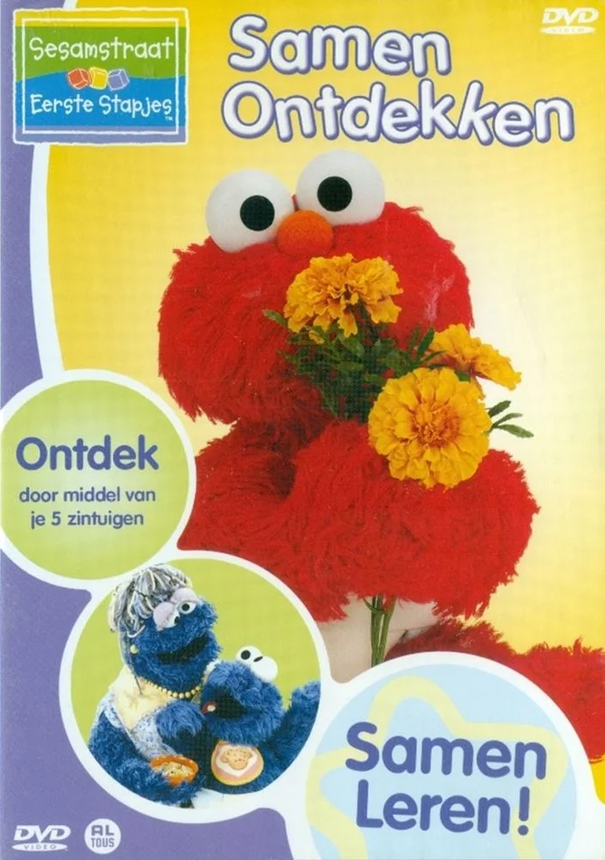 Harlekijn DVD Sesamstraat: Samen ontdekken