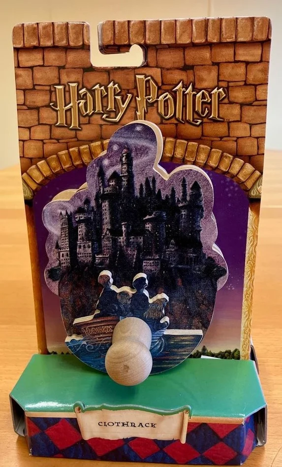 Harlekijn Harry Potter houten kinderkapstok 1 haak