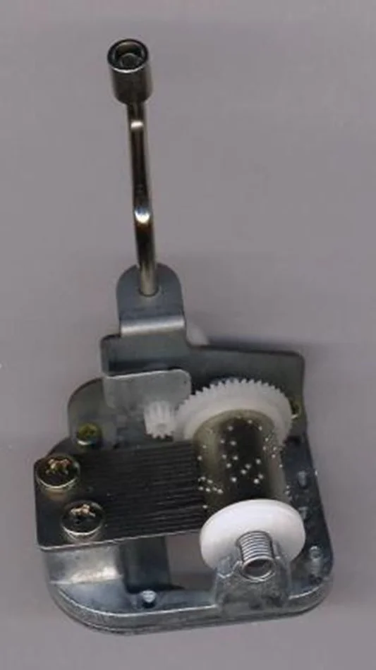 Harlekijn Juwelendoos – muziekdoos: Handdraaimechaniek/boven 2 zijdig ass melodie. 14+