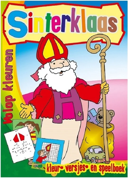 Harlekijn Sinterklaas Spielbuch 21×28,5 cm 64 Seiten