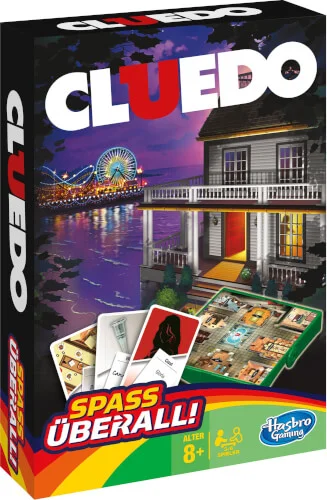 Hasbro Gaming – Cluedo Kompakt