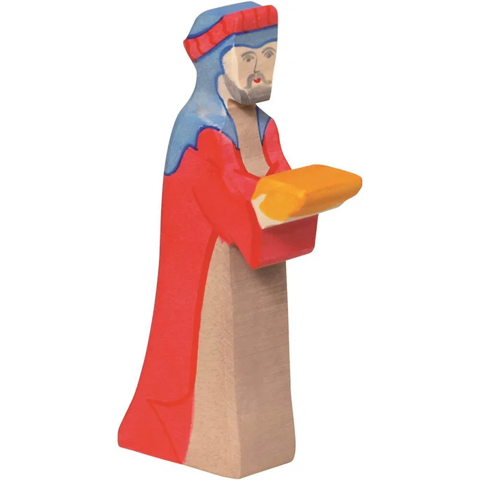 HOLZTIGER Caspar 2 aus Holz – rot