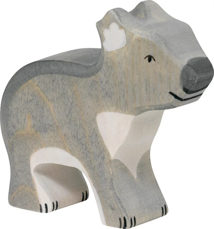 Holztiger Koala, stehend, 80352