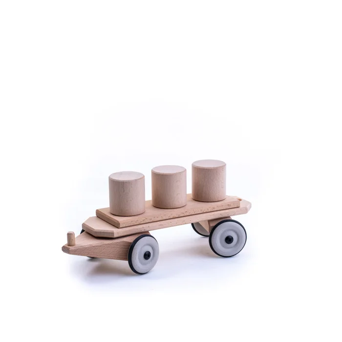 Holzzug Anhänger Tonnenwagen