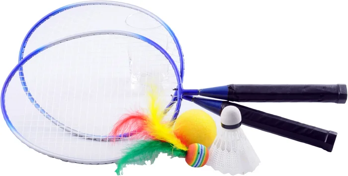 HOT Sports + Toys Badminton-Set JR. met shuttle
