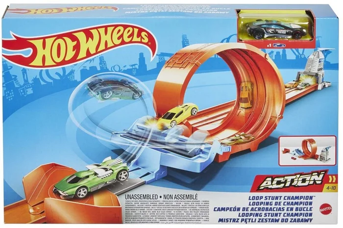 Hot Wheels – Action Loop Stunt Champ Assortiment
