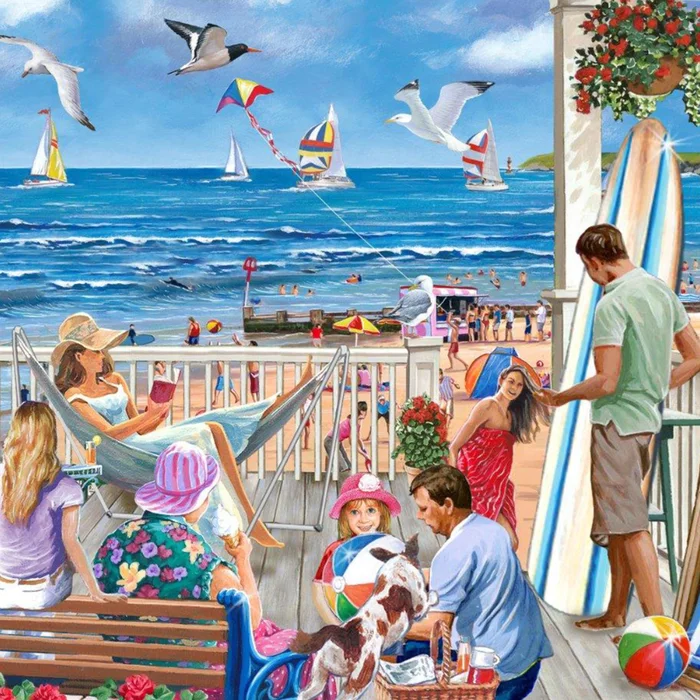 House of Puzzles All on Deck 1000 Piece Puzzle