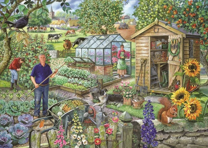House of Puzzles At The Allotment BIG 500 Puzzle