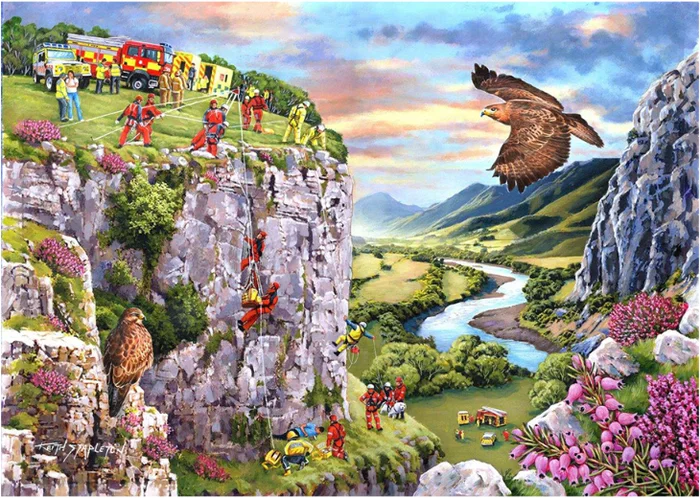 House of Puzzles Everyday Heroes 1000 Piece Puzzle