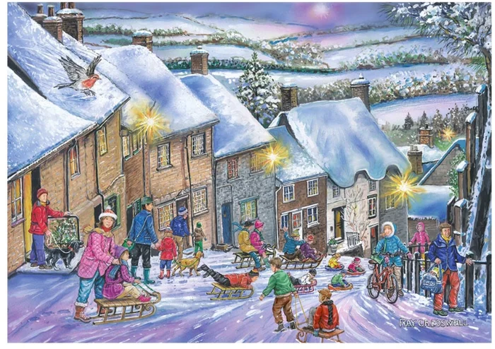 House of Puzzles Going On Gold 1000 Piece Puzzle