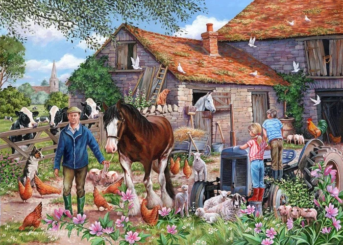 House of Puzzles MacDonalds Farm BIG 500 Puzzle