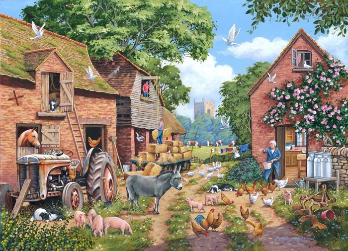 House of Puzzles No.24 – Farm Focus 1000 Piece Puzzle