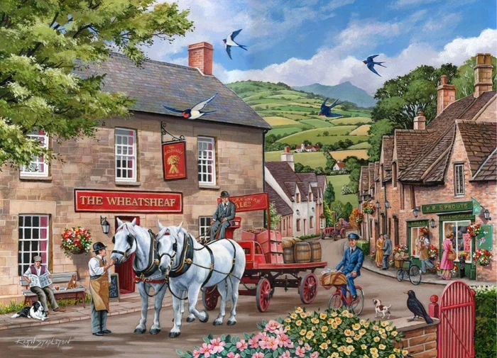 House of Puzzles Pulling Their Weight BIG 500 Puzzle