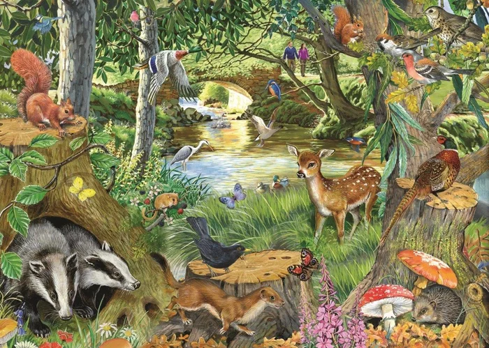 House of Puzzles Riverside Glade BIG 500 Puzzle