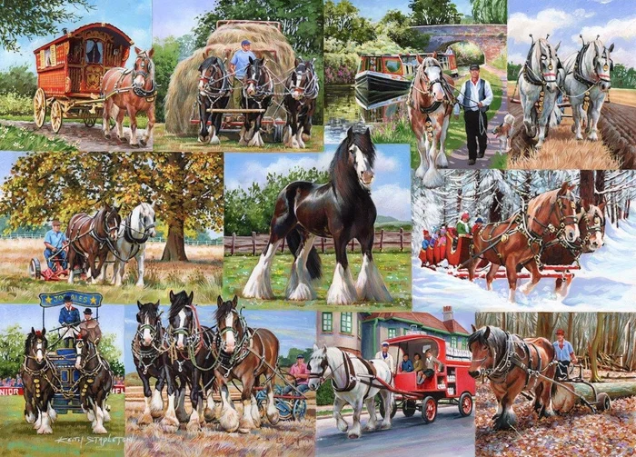 House of Puzzles The Heavy Mob 1000 Piece Puzzle