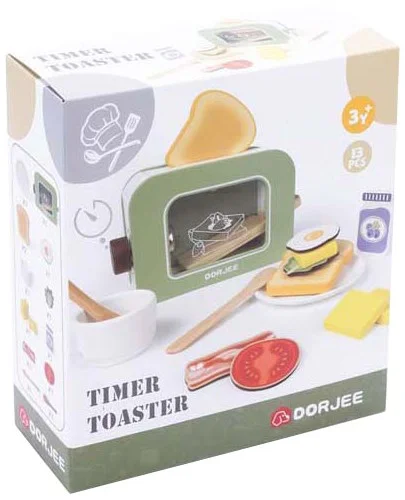 Houten Broodrooster met Timer