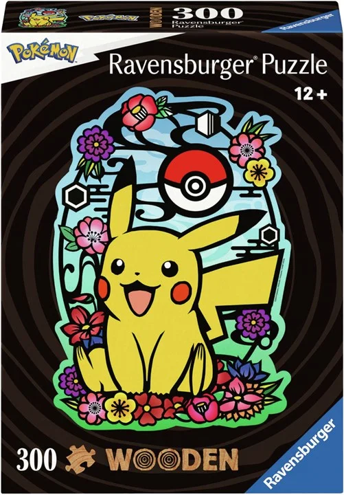 Houten Legpuzzel Pokemon Pikachu, 300st.