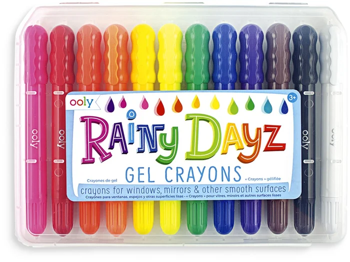 International Arrivals Rainy Dayz Gel Crayons