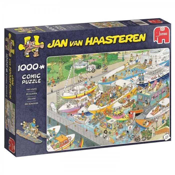 Jan van Haasteren Die Schleuse 1000 Teile