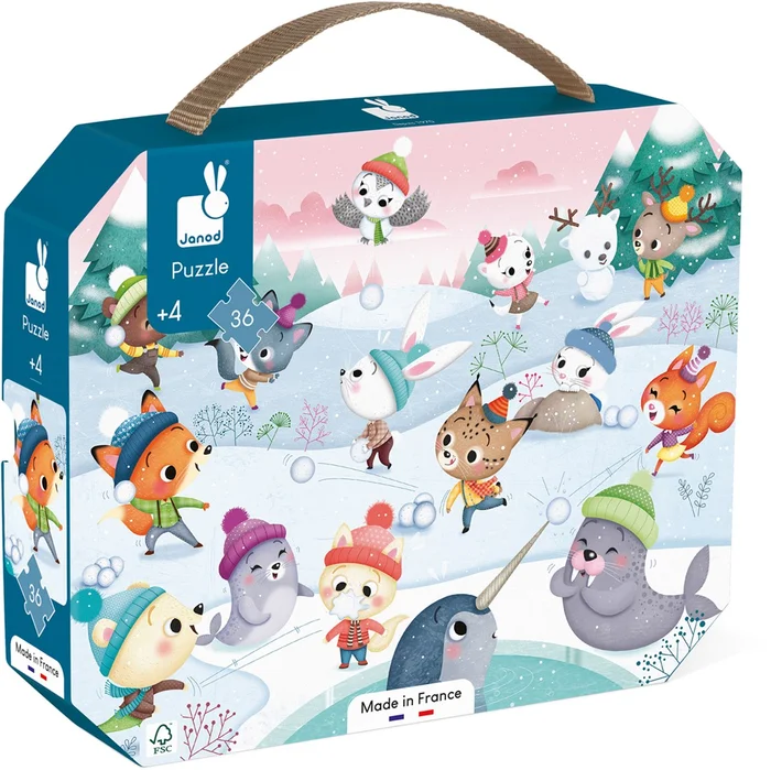 Janod – 36-teiliges Kinderpuzzle