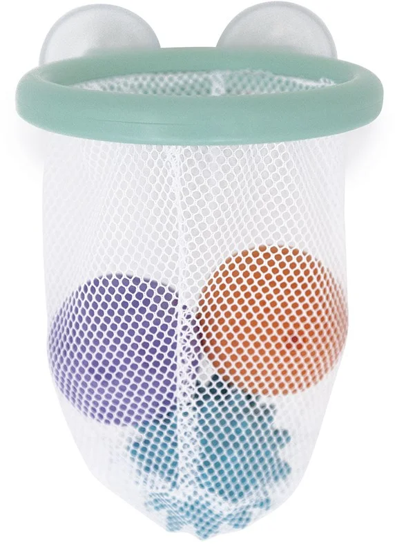 Janod – Basketball-Spiel „Tacti“ – Mit Wasserspritzern – Badespielzeug für Babys – Ab 1 Jahr, J04708