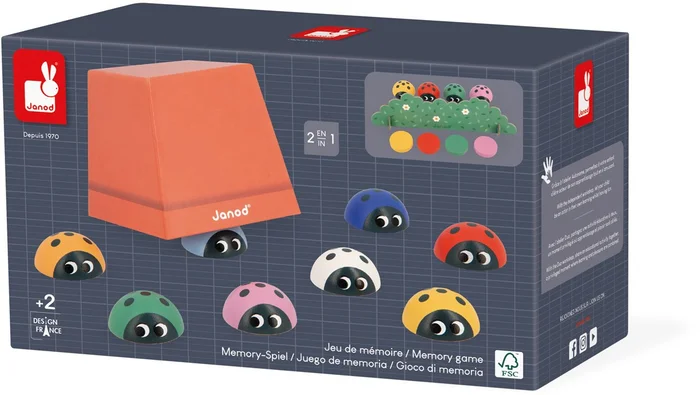 Janod – Memory-Spiel Marienkäfer
