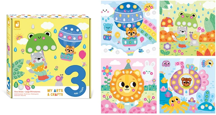 Janod Atelier – 3 Jahre – Großer Strassstein