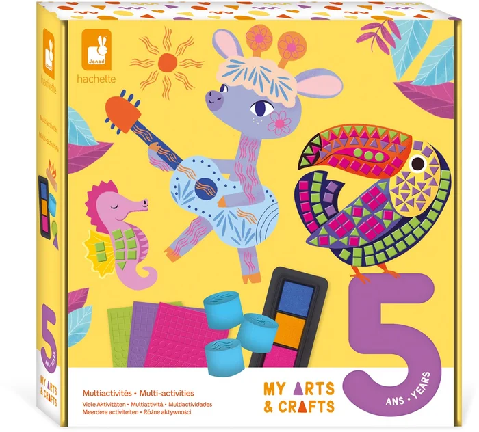 Janod Atelier 5 Jahre Verschiedene Aktivitäten