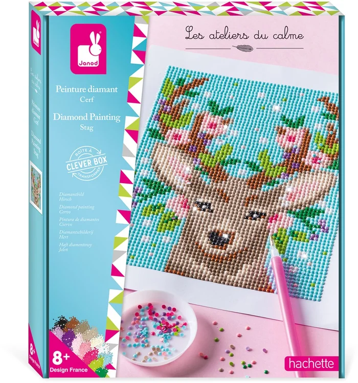 Janod Atelier Diamant-Malerei Kleiner Bär