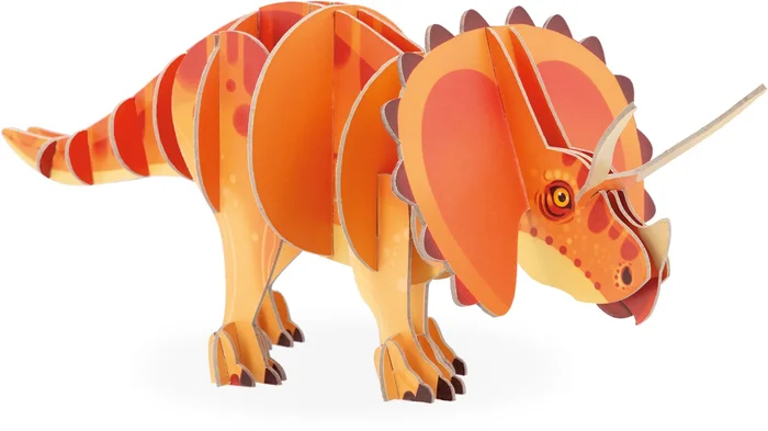 Janod Dino 3D-Puzzle Triceratops